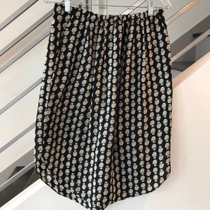 Madewell silk skirt